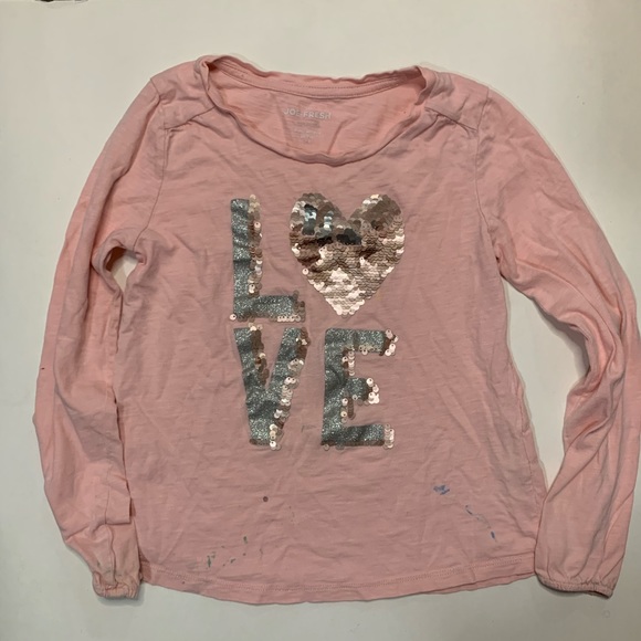 Bundle of 4 Long Sleeve T-shirts Size 7 - Picture 2 of 14